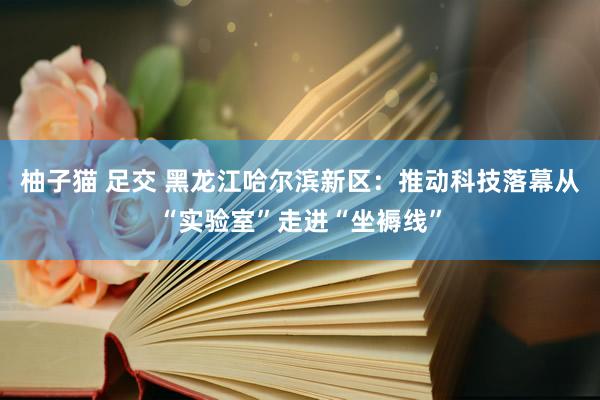 柚子猫 足交 黑龙江哈尔滨新区：推动科技落幕从“实验室”走进“坐褥线”